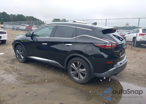 2020 Nissan Murano Platinum из США, поврежденный, VIN 5N1AZ2DJ0LN121669